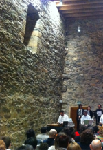 Concerto do grupo Martín Códax no castelo templario de Ponferrada