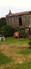 Cadeiras pola horta