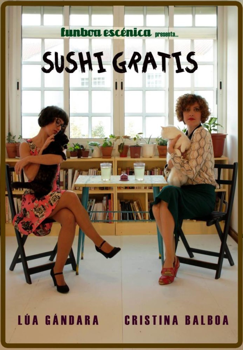 Cartel Sushi Gratis