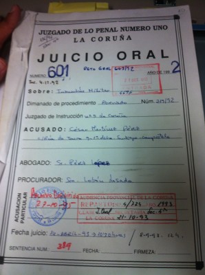 Sentencia